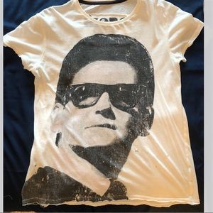 Amplify Icons Roy Orbison Distressed Tee